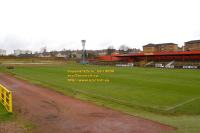 albion rovers fc cliftonhill coatbridge scotland new housing copyright free photo royalty free photo