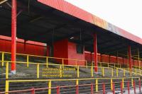 albion rovers fc cliftonhill coatbridge scotland copyright free photo royalty free photo