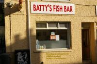 batty bat fish bar bangor north wales april 2008 avril copyright free photo royalty free photo