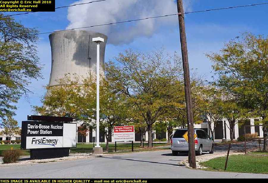 davis besse nuclear power station oak harbour ohio usa