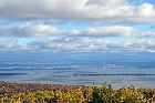 good view cap tourmente st lawrence river north shore canada october octobre 2010