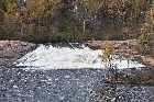 waterfall sault au moutons north shore st lawrence river quebec canada october octobre 2010