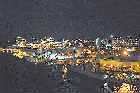 angus l macdonald bridge Halifax naval yard by night nova scotia canada october octobre 2010