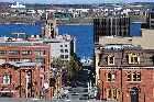 prince street wharves dockside harbour from citadel Halifax nova scotia canada october octobre 2010