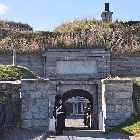 guard on door citadel Halifax nova scotia canada october octobre 2010