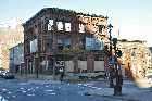derelict abandoned building demolition disappearing Halifax nova scotia canada october octobre 2010
