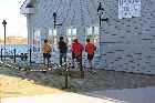 joggers waterfront Halifax nova scotia canada october octobre 2010