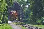general motors GP38 diesel locomotive chemin du roy quebec canada september septembre 2011