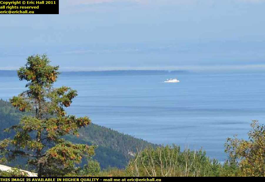 st lawrence ferry riviere du loup st simeon quebec canada