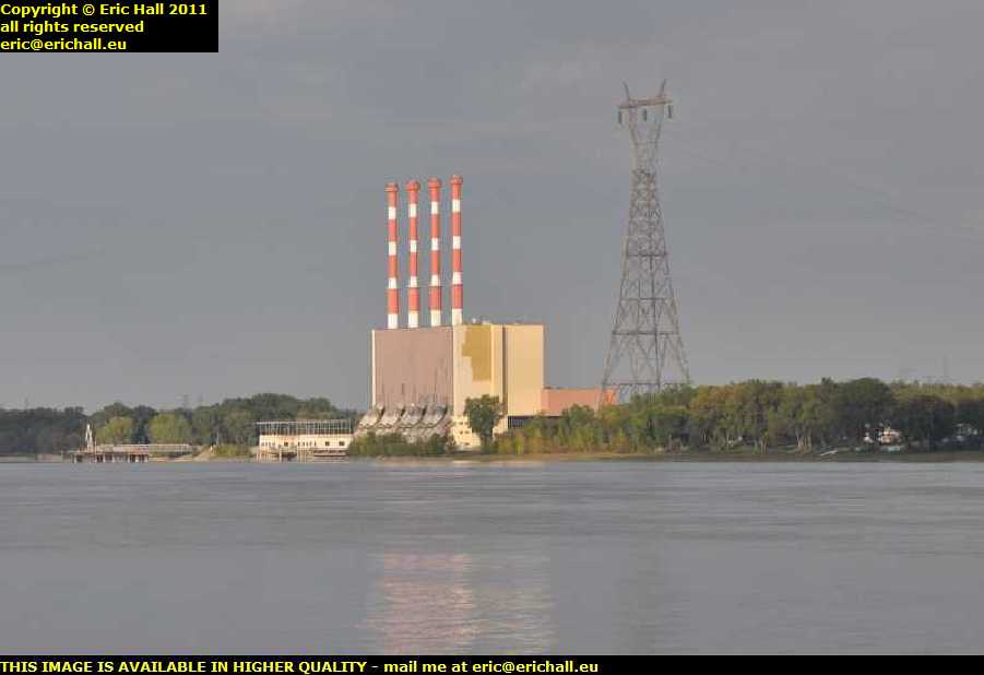 nuclear power station sorel tracy st lawrence river quebec canada