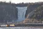 chute montmorency ile d'orleans quebec canada avril april 2012 copyright free photo royalty free photo