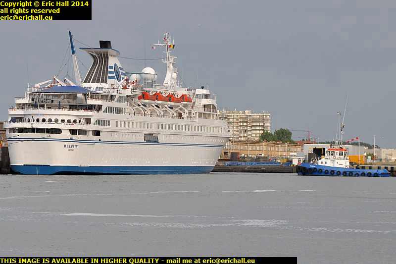 Delphin cruise ship oostende harbour belgium 6 may 2014