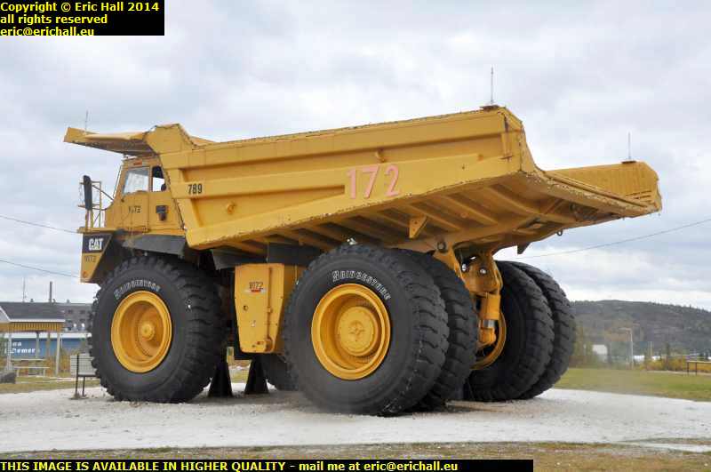 world's biggest dump truck fermont quebec trans labrador highway canada september 2014
