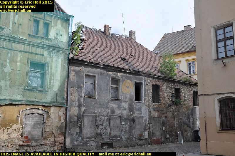 derelict part of zatec czech republic may 2015