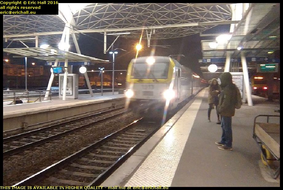 train railway station leuven belgium october octobre 2016
