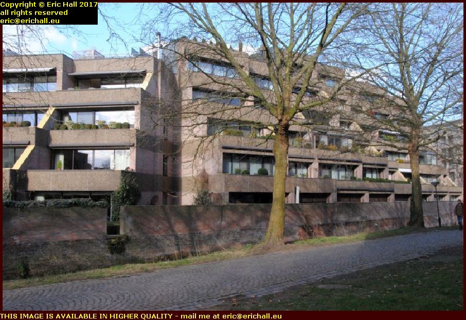 apartments river dijle handbooghof leuven belgium february fevrier 2017