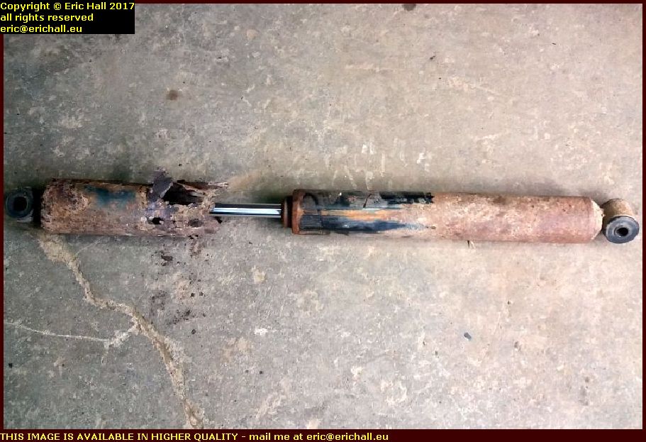 ford ranger rotted shock absorber strider aout august 2017