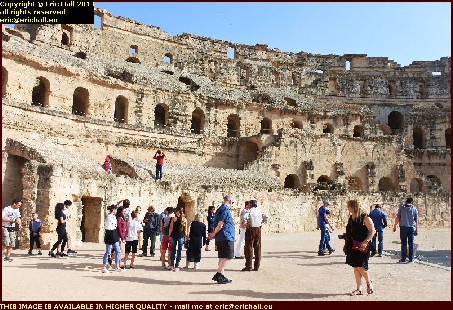colosseum el djem amphitheatre tunisia africa