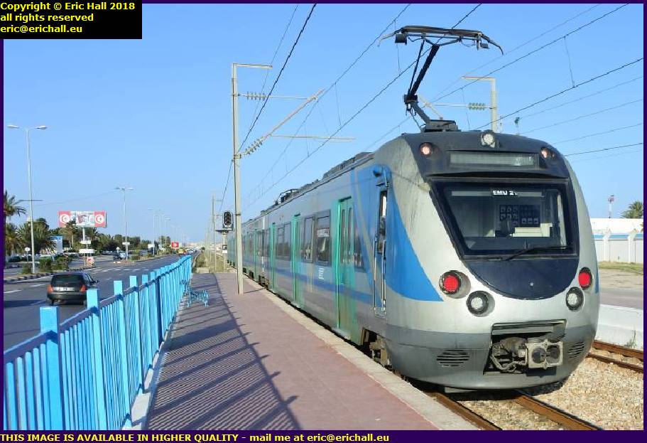 sncft societe national des chemins de fer tunisiens hyundai rotem metro sousse skanes april avril 2018