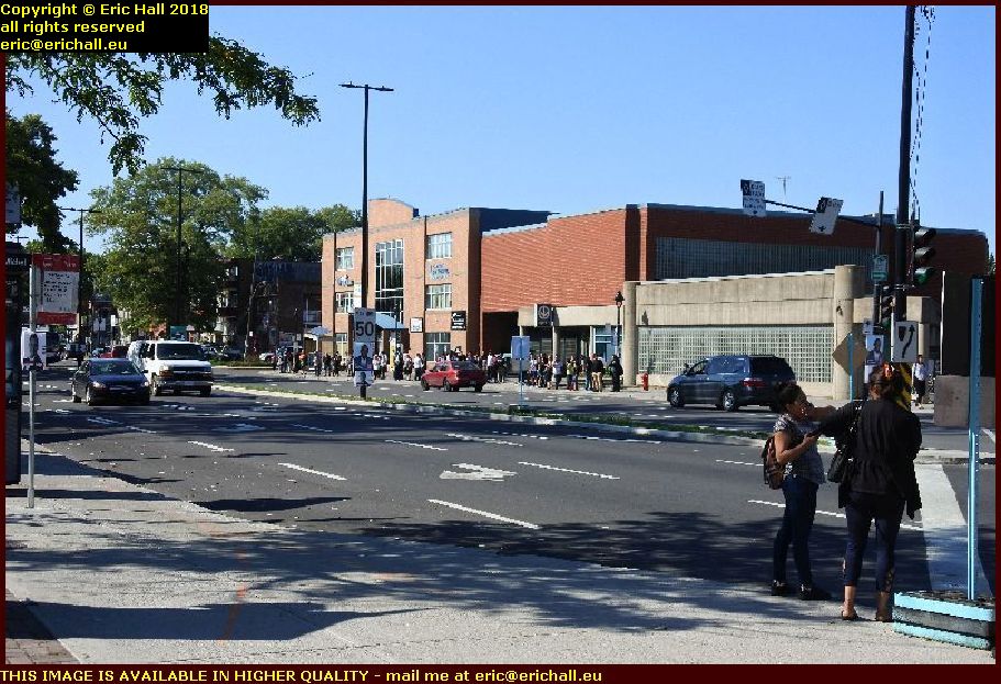 gare montreal metro st michel canada august aout 2018