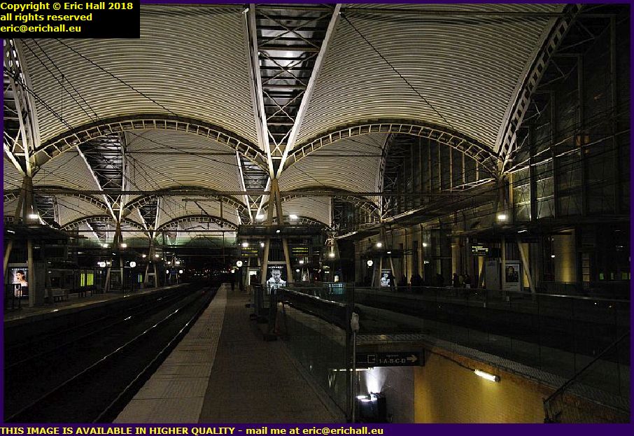 railway station martelarenplein leuven louvain belgium