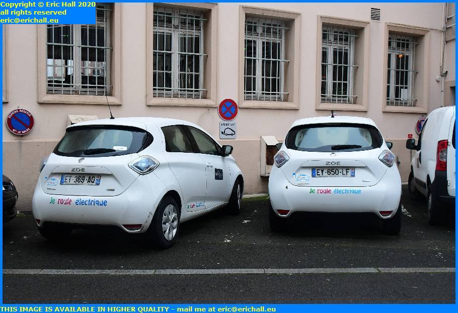 rue du commandant yvon electric vehicle charging point mairie granville manche normandy france eric hall