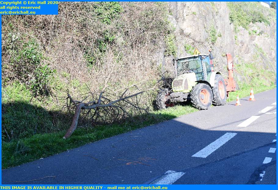 cutting brush boulevard des terreneuviers granville manche normandy france eric hall