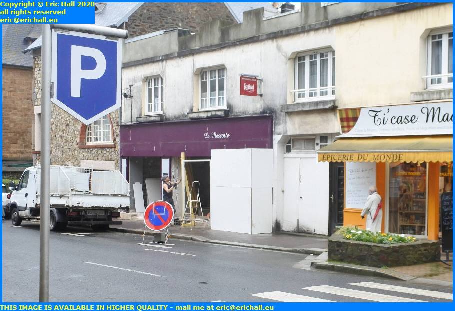 renovating boulangerie rue couraye granville manche normandy france eric hall