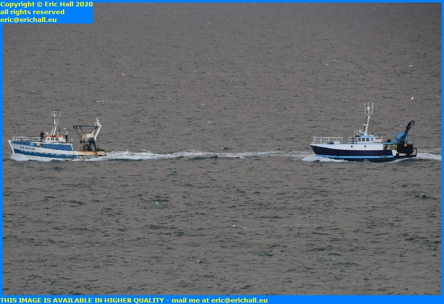 trawlers baie de mont st michel granville manche normandy france eric hall