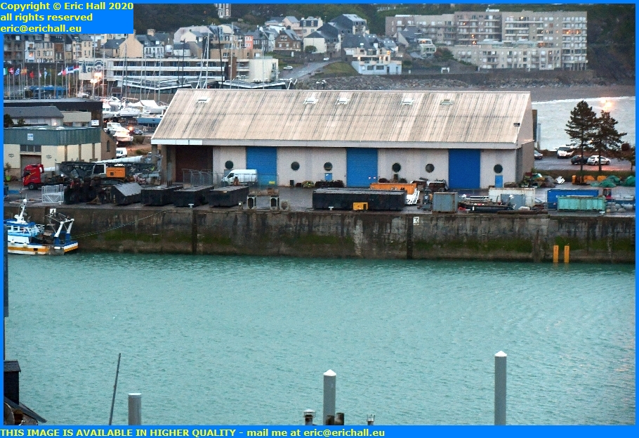 floating pontoon port de granville harbour manche normandy france eric hall
