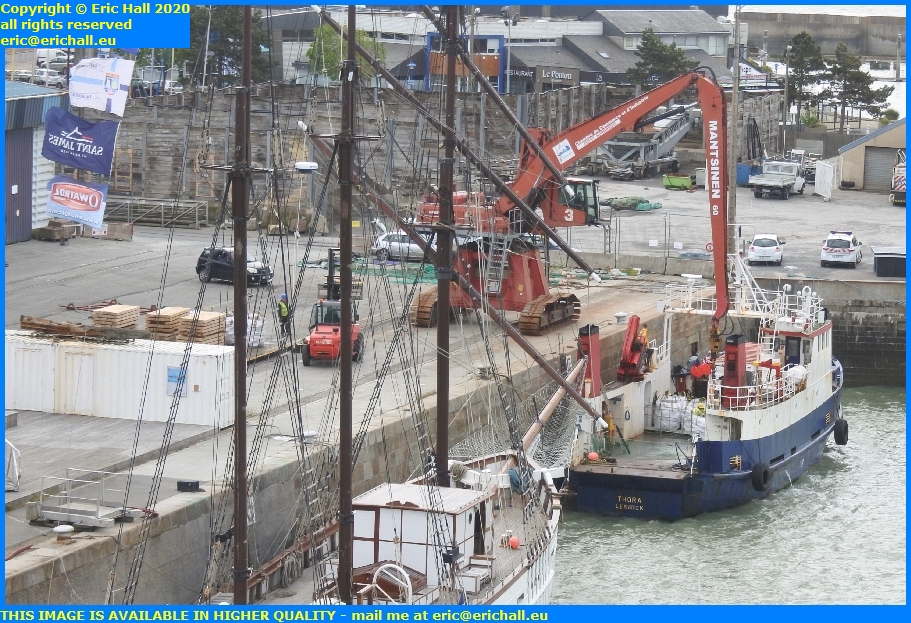 thora port de granville harbour manche normandy france eric hall