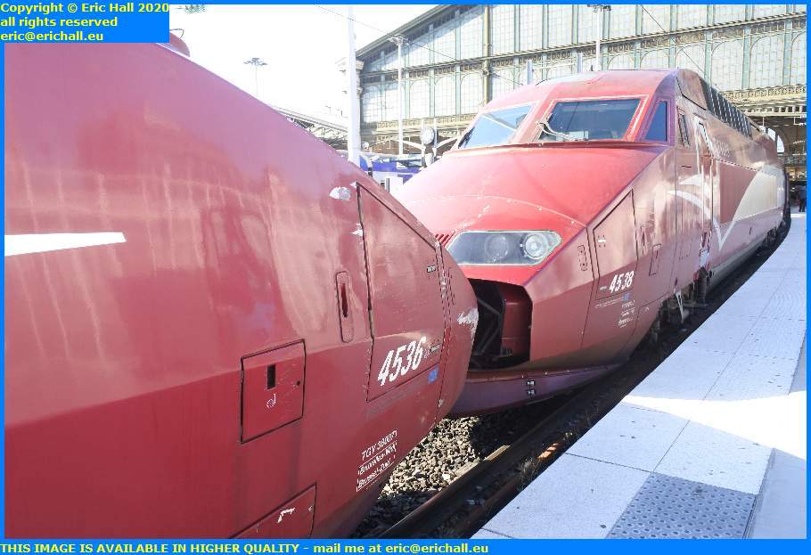 TGV Réseau 38000 tri-volt gare du nord paris france eric hall
