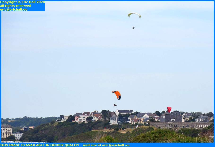 hang gliders cemetery donville les bains granville manche normandy france eric hall