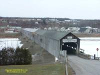 Hartland Bridge longest covered bridge in the word
