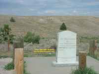 Southern Wyoming - Cold Springs emigrant camp on the Oregon and California Trail