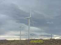 Wyoming Medicine Bow wind turbines on the High Plains