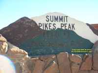 Pike's Peak - the summit 14110 feet