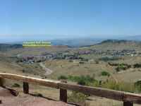 view of Cripple Creek from the old highway