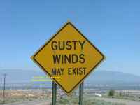 Surreal road sign Route 66 New Mexico
