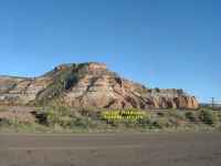 Route 66 - rock formations Arizona