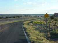 Route 66 - a dead end New Mexico