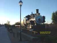 Flagstaff Arizona wood burning steam locomotive