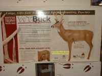 The Buck stops here - hunting target Walmart Farmington New Mexico
