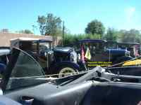 Ford A cars on display at Taos