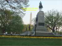 equestrian statue General Sherman Washington DC