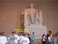 Inside the Lincoln Memorial, Washington D.C.