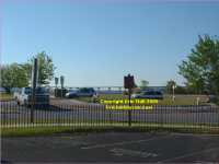 New Bern North Carolina USA a roundabout