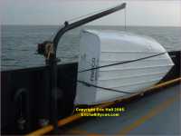 North Carolina Ferries to Ocracoke Island Frisco lifeboat