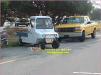 Ocracoke Island small petrol-engined pickup
