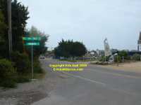 Ockracoke Island Outer Banks North Carolina USA main street